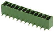 TERMINAL BLOCK HEADER, RIGHT ANGLE, 12 POSITION, 3.81MM