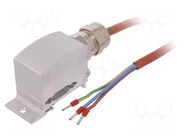 Sensor: thermostat; NC; Topen: 15°C; 10A; 250VAC; lead; ±3°C; IP66 STEGO