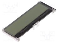 Display: LCD; alphanumeric; COG,FSTN Positive; 16x2; 85x30x6.2mm DISPLAY ELEKTRONIK