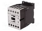 Contactor: 4-pole; NC + NO x3; 230VAC; 4A; for DIN rail mounting EATON ELECTRIC