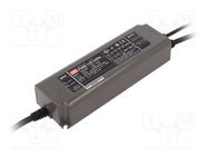 Power supply: switching; for LED tapes; 120W; 24VDC; 5A; 90÷305VAC MEAN WELL