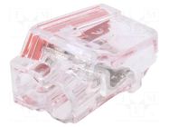 Quick splice; 24A; 450V; for cable; spring clamp; grey; 1.5÷2.5mm2 PAWBOL