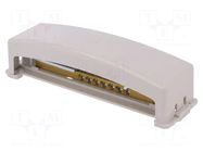 Connector: terminal block; screw terminal; grey; ABS; 16÷50mm2 PAWBOL