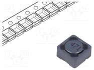 Inductor: wire; SMD; 470uH; 260mA; 3.01Ω; ±20%; 7.3x7.3x4.5mm Viking