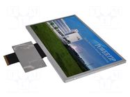 Display: TFT; 7"; 800x480; Illumin: LED; Dim: 164.9x100x3.4mm POWERTIP