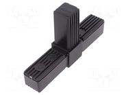 Mounting coupler; for profiles; polyamide; -30÷100°C; I: 76mm ELESA+GANTER