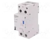 Relay: installation; bistable,impulse; NC + NO; Ucoil: 230VAC ISKRA
