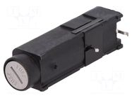 Fuse holder; THT; 6.3x32mm; -40÷85°C; 15A; 600V LITTELFUSE