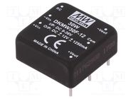 Converter: DC/DC; 30W; Uin: 9÷36V; Uout: 12VDC; Uout2: -12VDC; 1"x1" MEAN WELL