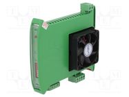 Stepper motor controller; for DIN rail mounting; 8A; 15÷75VDC 