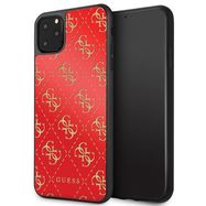 Guess GUHCN654GGPRE iPhone 11 Pro Max red/red hard case 4G Double Layer Glitter, Guess