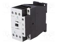 Contactor: 3-pole; NO x3; Auxiliary contacts: NC; 230VAC; 25A; 690V EATON ELECTRIC