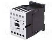 Contactor: 3-pole; NO x3; Auxiliary contacts: NC; 230VAC; 9A; DILM9 