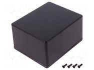 Enclosure: multipurpose; X: 100mm; Y: 120mm; Z: 64mm; 1590; aluminium HAMMOND