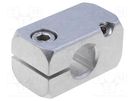 Mounting coupler; with axial bore; D: 16mm; W: 25mm; H: 25mm; L: 45mm ELESA+GANTER