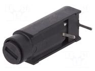 Fuse holder; THT; 5x20mm; -40÷85°C; 10A; thermoplastic; UL94V-0 SCHURTER