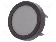 Switch: push-button; Pos: 2; SPST-NO; 0.125A/48VDC; OFF-(ON); IP65 SCHURTER