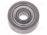 Bearing: single row deep groove ball; Øint: 3mm; Øout: 10mm; W: 4mm 