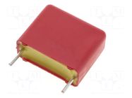 Capacitor: polypropylene; 470pF; Uoper: 1.6kVDC; 650VAC; 5x11x18mm WIMA