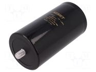 Capacitor: electrolytic; 4.7mF; 400VDC; Ø77x146mm; Pitch: 31.8mm KEMET