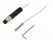 Sensor: magnetic field; 10÷30VDC; OUT: PNP / NO; IP67; 1000Hz; 0.3m IPF ELECTRONIC