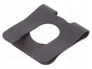 Circlip for shafts; spring steel; BN 13193; 14mm BOSSARD