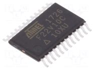 IC: CPLD; SMD; TSSOP24; Number of macrocells: 10; I/O: 22; 166MHz MICROCHIP TECHNOLOGY