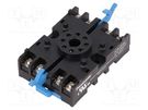 Relays accessories: socket; PIN: 8; for DIN rail mounting PANASONIC