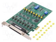 Serial port card; PCI,RS232/RS422/RS485 x8; D-Sub 62pin,female ADVANTECH