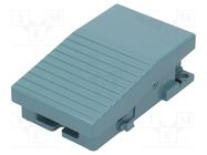 Switch: foot; Stabl.pos: 1; SPST-NO x2 + SPST-NC x2; 3A/240VAC SCHNEIDER ELECTRIC