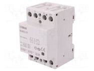Contactor: 4-pole installation; 63A; 230VAC; NC + NO x3; IKA ISKRA
