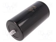 Capacitor: electrolytic; 3.3mF; 550VDC; Ø77x146mm; Pitch: 31.8mm KEMET