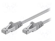 Patch cord; RJ45 plug,both sides; F/UTP; 5e; stranded; CCA; 10m GOOBAY
