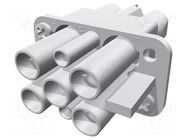 Connector: HDC; contact insert; female; 10A,40A; 250V,400V; Han Q HARTING