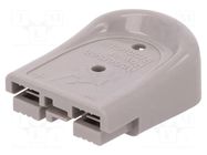 Connector: DC supply; plug; hermaphrodite; SBS® Mini; PIN: 2; grey ANDERSON POWER PRODUCTS