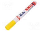 Marker: with liquid paint; yellow; PAINTRITER SL100; Tip: round MARKAL