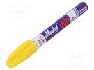 Marker: with liquid paint; yellow; PAINTRITER+ WP; Tip: round MARKAL