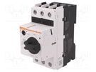 Motor breaker; 230÷690VAC; for DIN rail mounting; 6.3÷10A; IP20 LOVATO ELECTRIC
