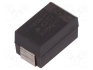 Capacitor: tantalum-polymer; low ESR; 10uF; 63VDC; X; 2917; SMD KEMET