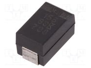 Capacitor: tantalum-polymer; low ESR; 15uF; 63VDC; X; 2917; SMD KEMET