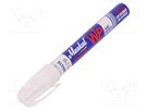 Marker: with liquid paint; white; PAINTRITER+ WP; Tip: round MARKAL