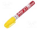 Marker: with liquid paint; yellow; PAINTRITER+ XT; Tip: round MARKAL
