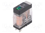 Relay: electromagnetic; SPDT; Ucoil: 24VDC; 10A; 10A/250VAC; RXG SCHNEIDER ELECTRIC