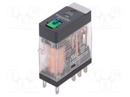 Relay: electromagnetic; DPDT; Ucoil: 24VDC; 5A; 5A/250VAC; 5A/30VDC SCHNEIDER ELECTRIC