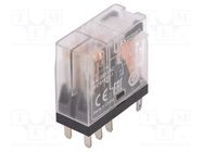 Relay: electromagnetic; DPDT; Ucoil: 24VDC; 5A; 5A/250VAC; 5A/30VDC SCHNEIDER ELECTRIC