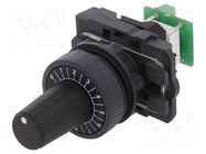 Potentiometer; 22mm; Harmony XB5; -40÷70°C; Illumin: none; Ø22mm SCHNEIDER ELECTRIC