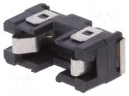 Fuse holder; SMT; -40÷85°C; 5A; thermoplastic; UL94V-0; black; 10mΩ SCHURTER