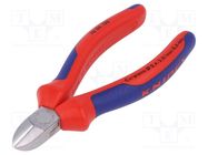 Pliers; side,cutting; ergonomic two-component handles; 125mm KNIPEX