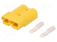 Connector: wire-wire; plug; hermaphrodite; SB50; 600V; PIN: 2; 50A ANDERSON POWER PRODUCTS