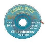 DESOLDERING BRAID, 1.524M, 0.8MM